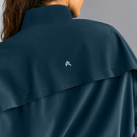 AirMove™ 1/2 Zip Jacket with Bonding New Branding | Oil Blue