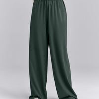 AirMove™ Straight Leg Drawcord Pants | Shadow Green