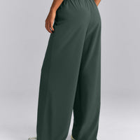 AirMove™ Straight Leg Drawcord Pants | Shadow Green