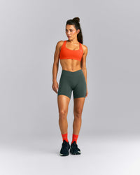EasyLift™ Cross Back Sports Bra New Branding | Vivid Orange