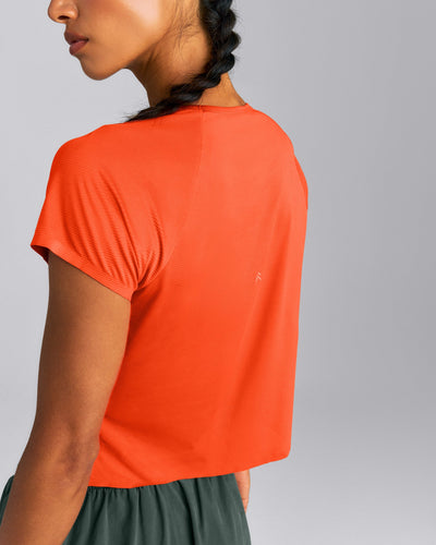 PrecisionMove™ Short Sleeve Top | Energy Orange