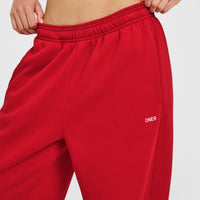 Foundations Straight Leg Joggers | Toasted Red