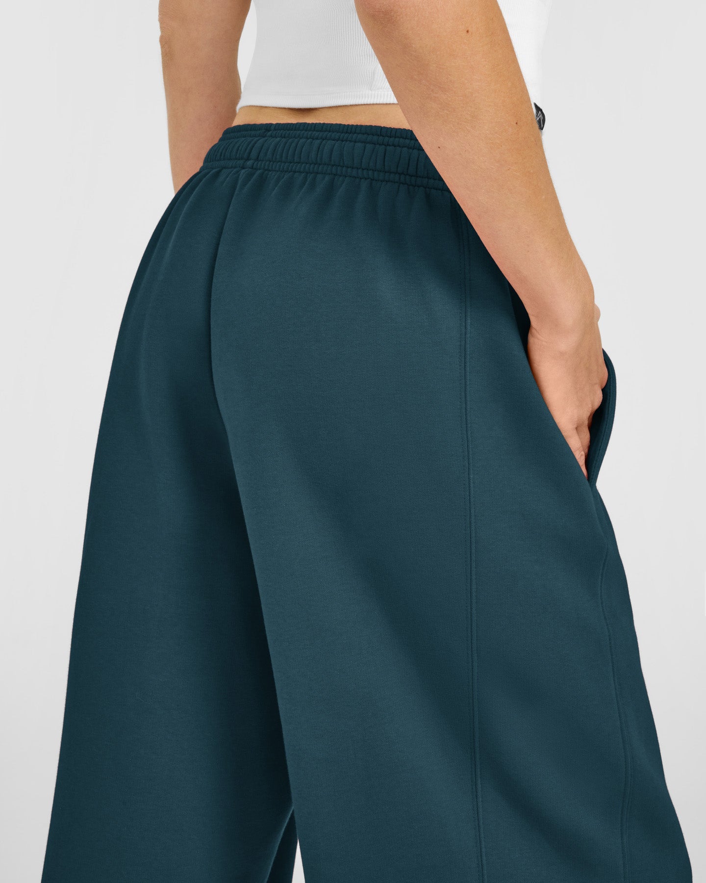 Foundations Straight Leg Joggers | Oil Blue