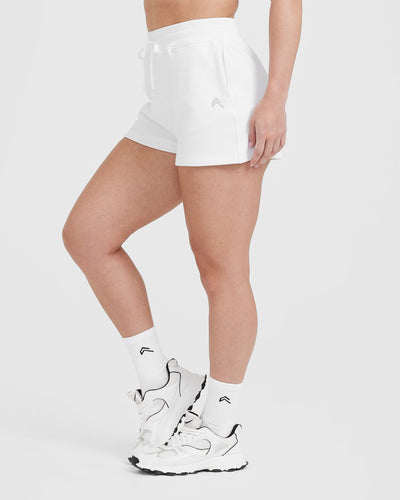 Oversized White Shorts High Waist Oner Active AU NZ