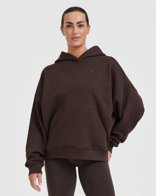 Oner Modal All Day Oversized Hoodie | 70% Cocoa