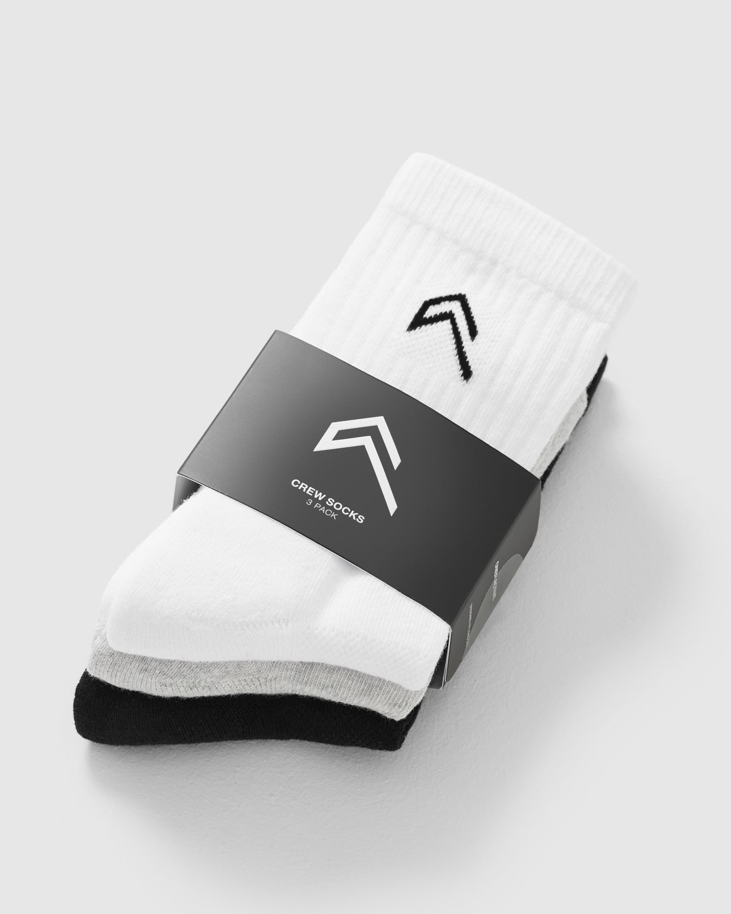 1RM Crew Socks - Black/White Stripes – Wod Gear Australia