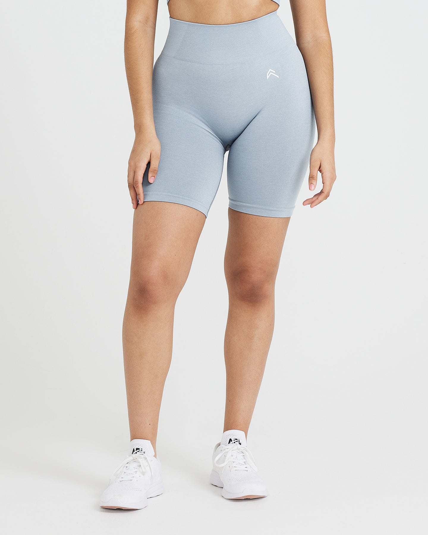 Light gray 2025 biker shorts