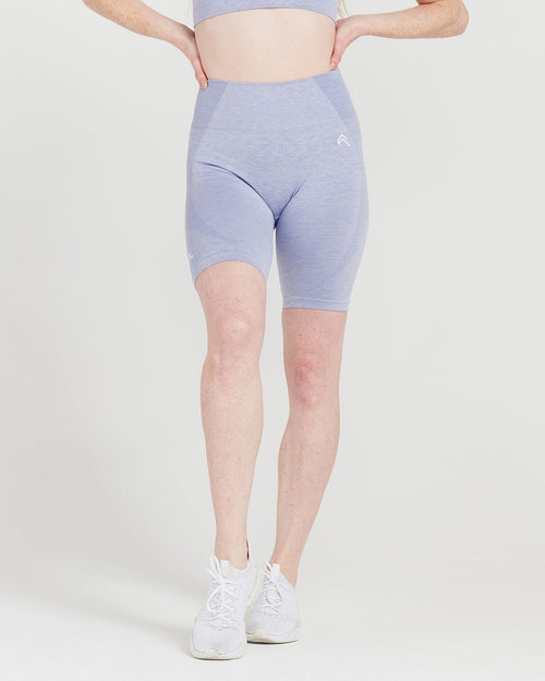 Oner Modal Classic Seamless Cycling Shorts | Ice Grey Marl