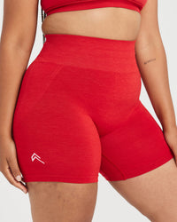 Effortless Seamless Shorts | Spicy Red