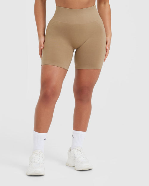 Oner Modal Effortless Seamless Shorts | Dune Brown