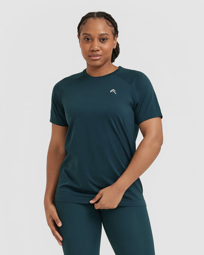Women's workout tops short sleeve 2025