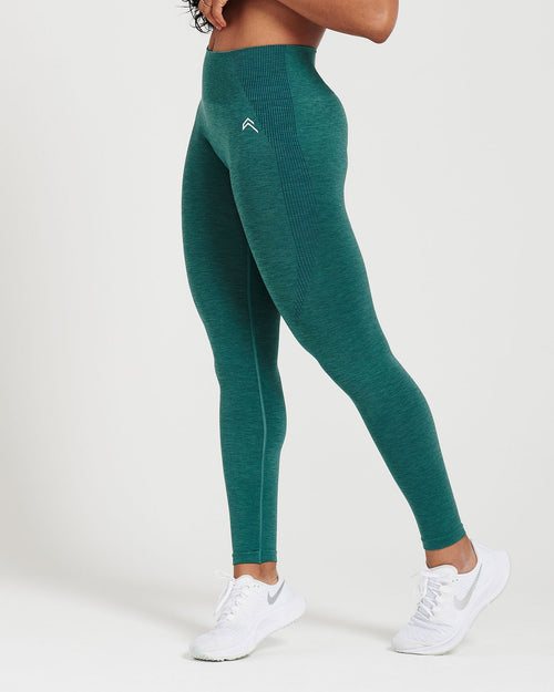 Oner Modal Classic Seamless Leggings | Mineral Green Marl