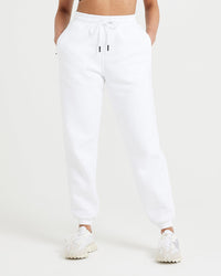 Classic Lounge Jogger | White