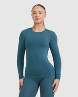 Mellow™ Soft Long Sleeve Top | Lake Blue