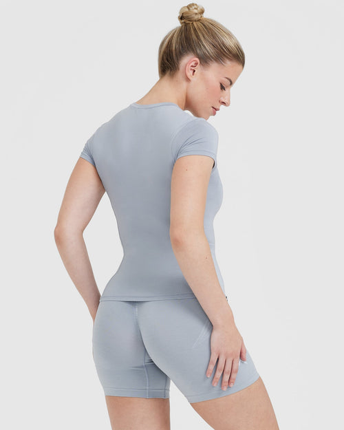 Mellow™ Soft Short Sleeve T-Shirt | Metal Grey