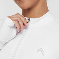 Timeless Crop Jacket | White