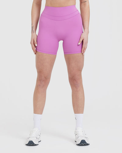 Unified High Waisted Shorts | Orchid Purple